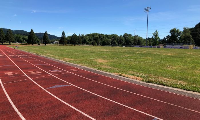 CV Track and infield