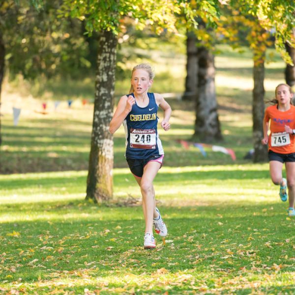 Cheldelin cross country runner