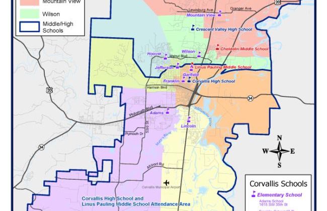 School boundaries map