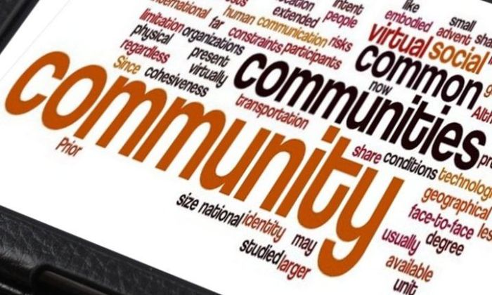 Community word cloud