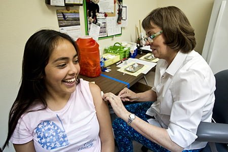 immunization shot