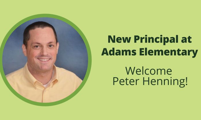 New Adams principal