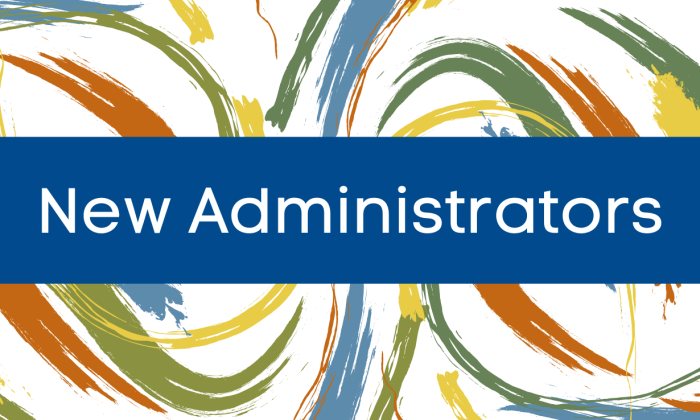 New administrator