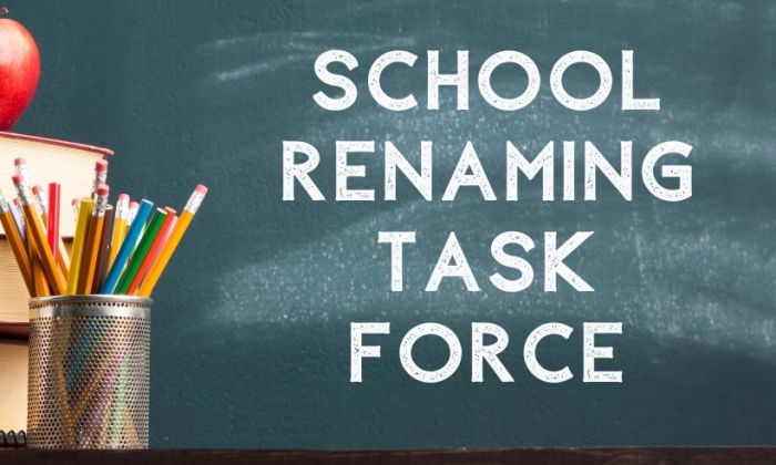 School renaming task force