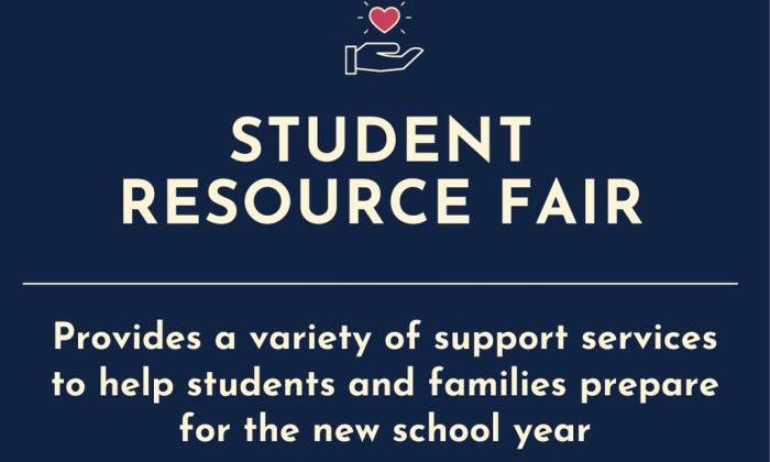 Student Resource Fair